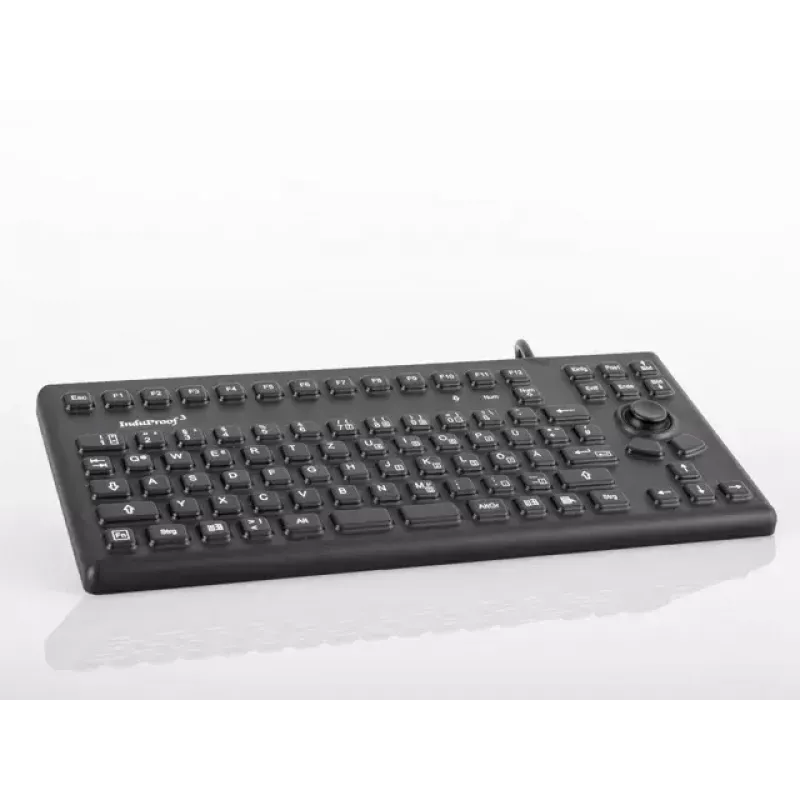 Teclado GETT TKG-086-MB-IP68-preto industrial USB QWERTZ alemão