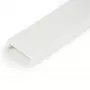 StarTech.com Canal de cabos sólido com fita adesiva e cobertura, 32 mm L x 11 mm A – 1 m de comprimento, PVC ocultação de cabos de rede/alimentação/canal de parede, máx. 12 cabos, listado UL