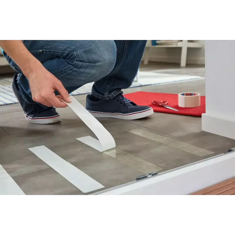 Fita adesiva Tesa 55735-00014-11, polipropileno (PP) branco, 25 m × 50 mm, para marcação interior