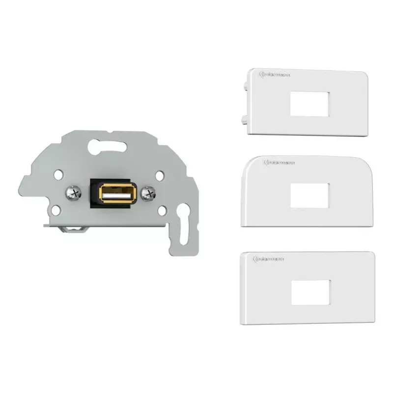 Tomada USB Kindermann 7456000522