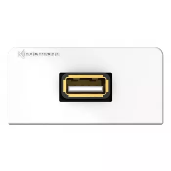 Tomada USB Kindermann 7456000522