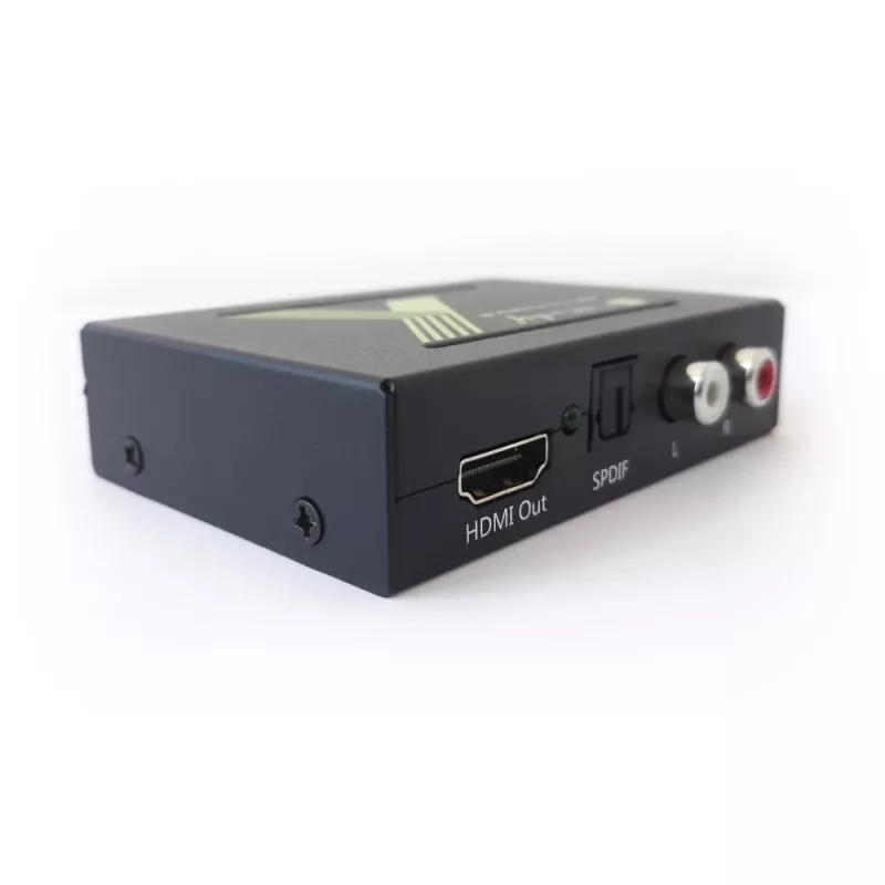 Extrator de áudio Techly HDMI SPDIF + RCA R/L IDATA HDMI-EA, 5 V, 77 mm, 64 mm, 23 mm, 351 g
