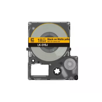 Epson C53S672075 fita de etiquetas preto sobre amarelo