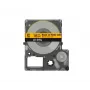 Epson C53S672075 fita de etiquetas preto sobre amarelo