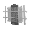 Painel de armazenamento de componentes Chief CSPR, 9 kg, preto