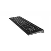 Teclado Logickeyboard LKB-LPWB-A2PC-FR Universal USB AZERTY francês preto