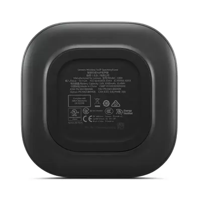 Altifalante de conferência Bluetooth Lenovo 4XD1B84406 preto 5.0