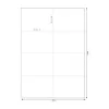 Etiquetas autocolantes MediaRange MRINK145