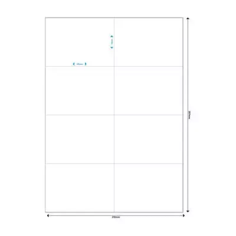 Etiquetas autocolantes MediaRange MRINK145