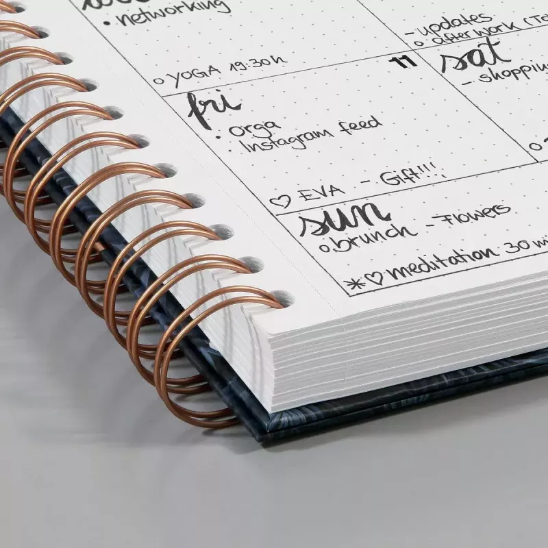 Caderno de notas Sigel JN603 A5 240 folhas preto azul