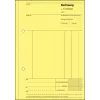 Formulário comercial Sigel SD131 A5 branco amarelo 100 folhas