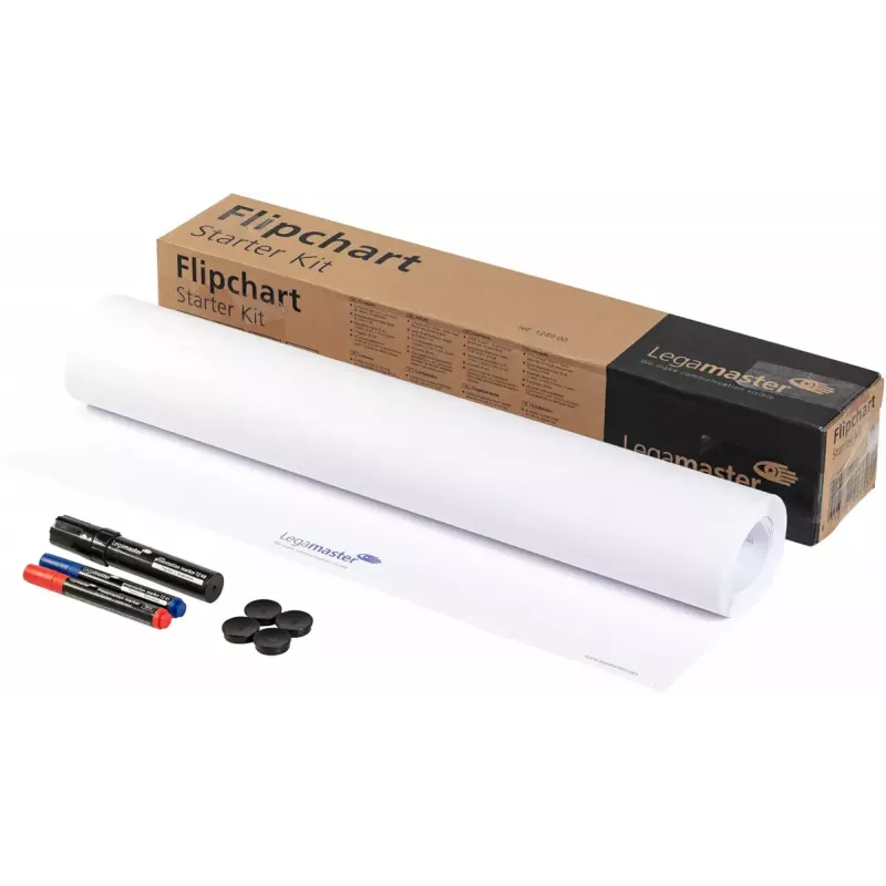 Conjunto inicial de acessórios para flipcharts Legamaster 14 peças