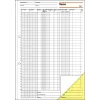 Sigel KG429 livro de caixa com coluna de impostos (EDV), A4, 2 x 50 páginas
