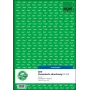 Caderno Sigel KG429 A4 50 folhas verde branco