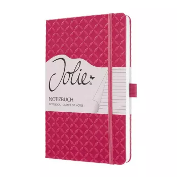 Caderno Sigel JN105 A5 174 folhas rosa pautado encadernado