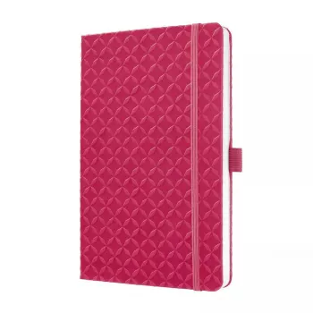 Caderno Sigel JN105 A5 174 folhas rosa pautado encadernado