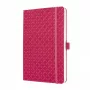 Caderno Sigel JN105 A5 174 folhas rosa pautado encadernado