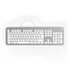 Hama KC-700 teclado, USB, QWERTZ alemão, preto (00182651)