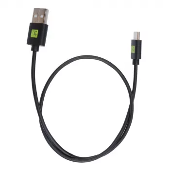 Cabo USB Techly ICOC MUSB312-CMAM05T USB 3.2 Gen 1 (3.1 Gen 1) 0,5 m USB A USB C preto