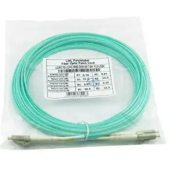 Cabo de fibra ótica BlueOptics AJ835A InfiniBand 2 m LC Aqua OM3