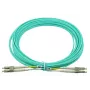 Cabo de fibra ótica BlueOptics AJ835A InfiniBand 2 m LC Aqua OM3