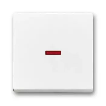Placa de parede/tampa de interruptor Busch-Jaeger 1751-0-2814 Branco, 63×63 mm