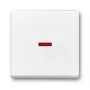 Placa de parede/tampa de interruptor Busch-Jaeger 1751-0-2814 Branco, 63×63 mm