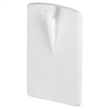 Crochet de parede para arrumação Tesa 58031-00020 Plástico branco, carga máxima 1 kg, pack de 2