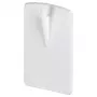 Crochet de parede para arrumação Tesa 58031-00020 Plástico branco, carga máxima 1 kg, pack de 2