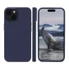 Capa dbramante1928 Greenland iPhone 15 Pacific Blue monocromática