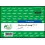 Formulário comercial Sigel ST615 verde branco A6