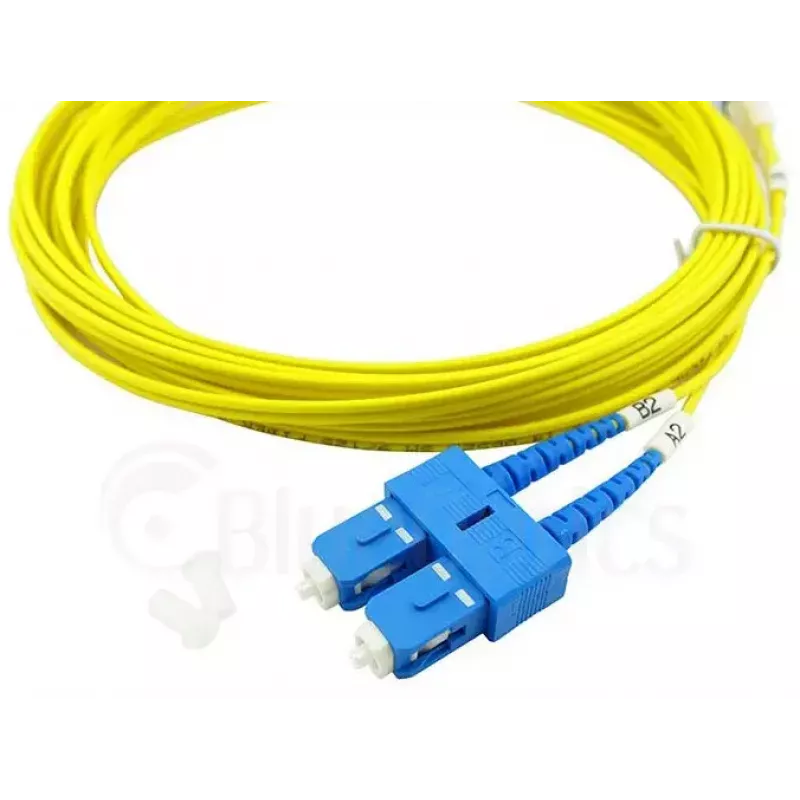 BlueOptics SFP3132BU2MK cabo de fibra ótica InfiniBand 2 m LC SC amarelo