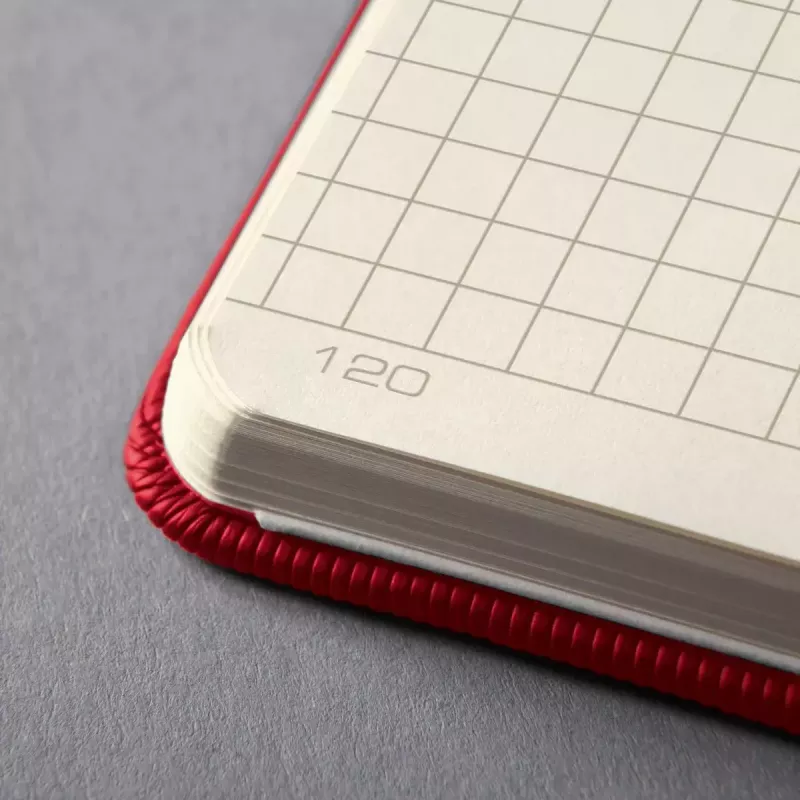 Caderno Sigel CONCEPTUM A5 194 folhas vermelho