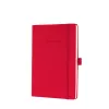 Caderno Sigel CONCEPTUM A5 194 folhas vermelho