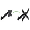 Techly adaptador universal para VESA 200x200 a 400x400 preto ICA-LCD G11A