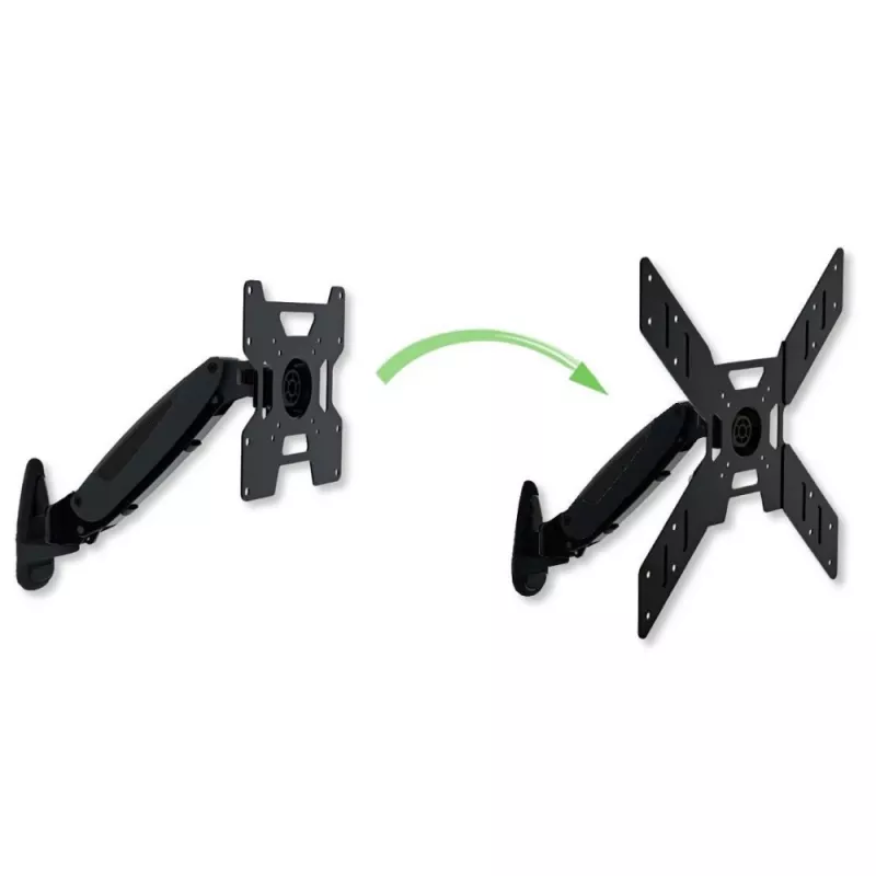 Techly adaptador universal para VESA 200x200 a 400x400 preto ICA-LCD G11A