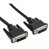 Techly cabo de monitor DVI digital macho/macho Single Link 1,8 m (DVI-D) ICOC DVI-8000