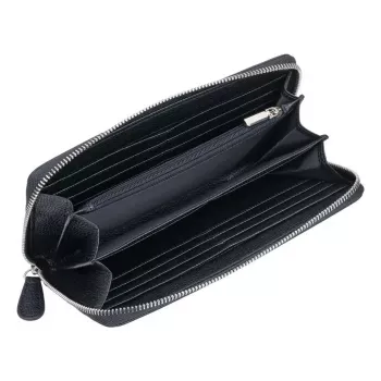 Carteira TROIKA LADIES SMART WALLET preta em pele sintética 219g