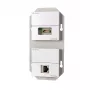 Tomada RJ-45 + HDMI Kindermann 7456 000 544