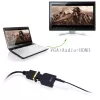 Mini conversor Techly VGA e áudio para HDMI IDATA VGA-HDMINI