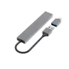 Hub de interfaces Hama 00200141 USB 3.2 Gen 1 (3.1 Gen 1) Type-A 5000 Mbit/s Cinzento