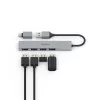 Hub de interfaces Hama 00200141 USB 3.2 Gen 1 (3.1 Gen 1) Type-A 5000 Mbit/s Cinzento