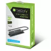 Estação de acoplamento/replicador de portas para portátil Techly IADAP-USBC-935 Com fios USB 3.2 Gen 1 (3.1 Gen 1) Type-C Preto