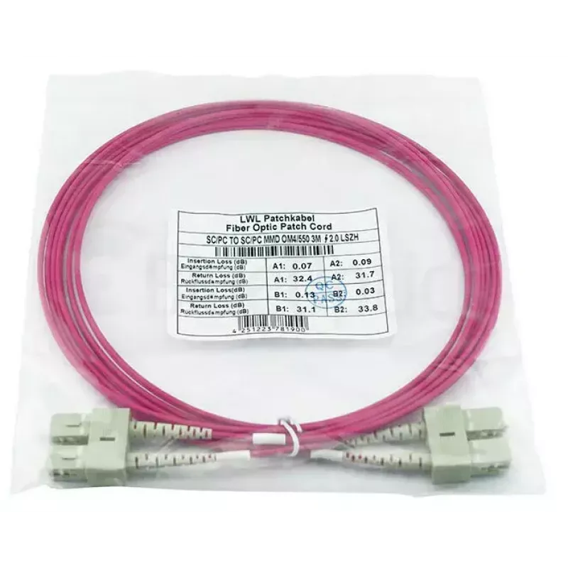 Cabo de fibra ótica InfiniBand BlueOptics SFP3232FU3MK 3 m SC OM4