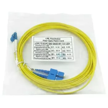 Cabo de fibra ótica InfiniBand BlueOptics SFP3132BU10MK 10 m LC SC