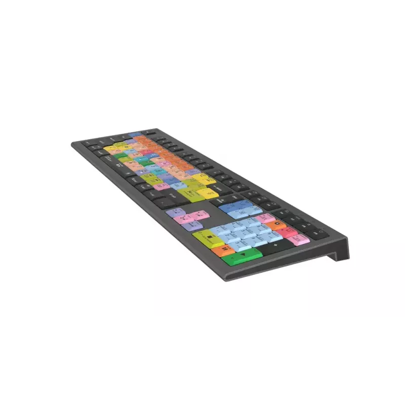 Teclado Logickeyboard LKB-LOGXP2-A2M-DE universal USB QWERTZ alemão preto