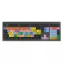 Teclado Logickeyboard LKB-LOGXP2-A2M-DE universal USB QWERTZ alemão preto