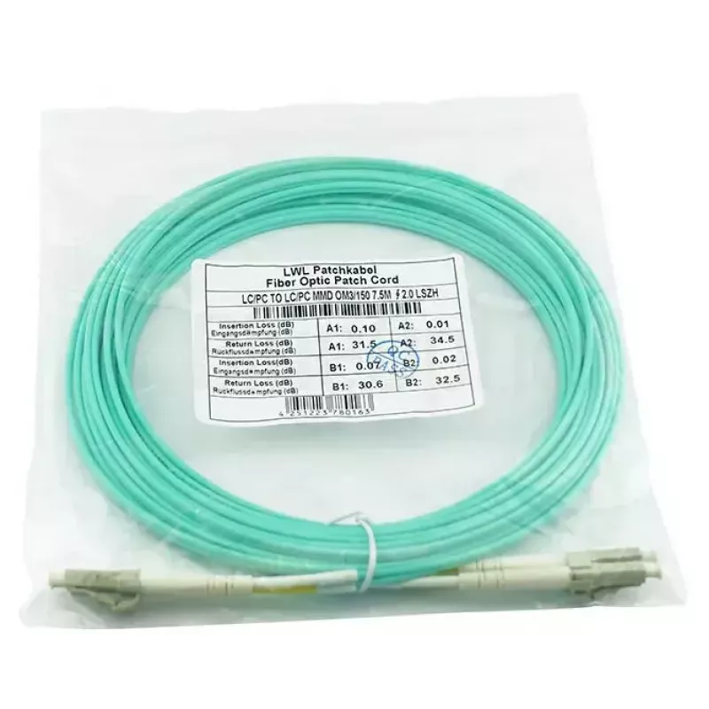 Cabo de fibra ótica BlueOptics SFP3131EU5MK InfiniBand 5 m LC Aqua OM3