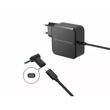 Adaptador DC para USB-C Conceptronic ABBY15PC02, Dell 4,5x3,0mm, 18-20V
