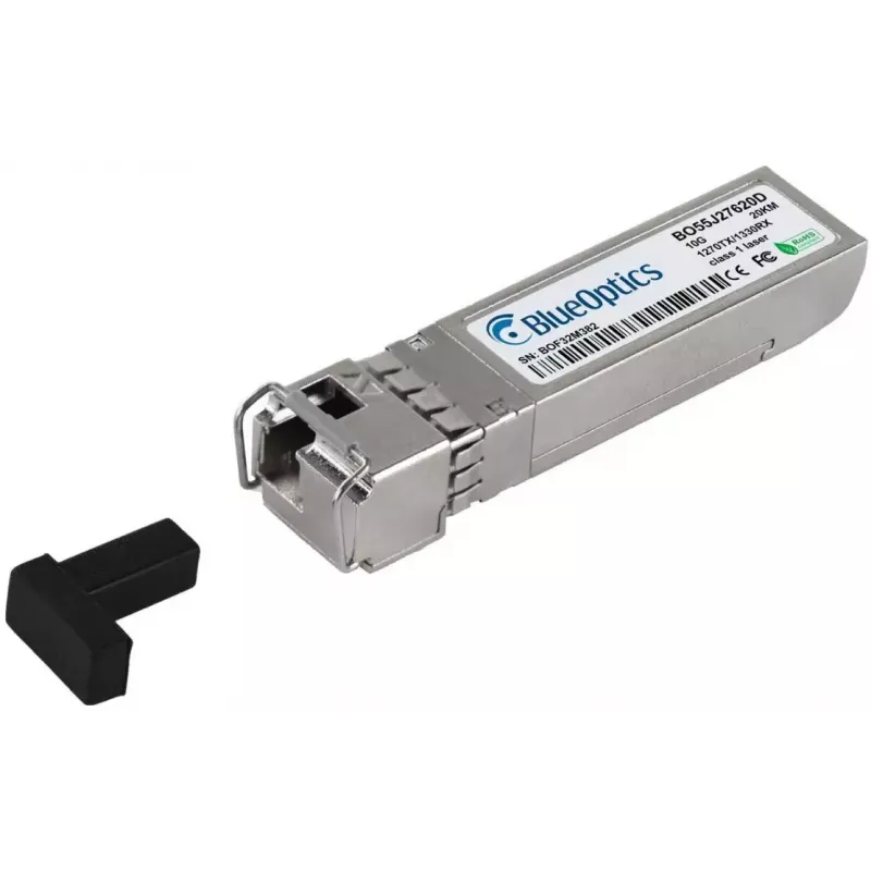 Módulo transceptor de rede BlueOptics SFP-10G-BX-U-20-FR-BO fibra ótica 10000 Mbit/s SFP+